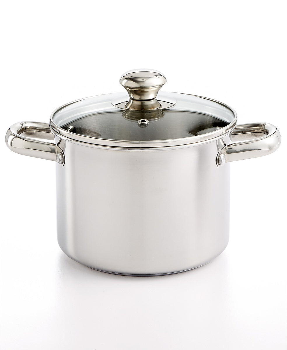 Tools of the Trade Stainless Steel 4 Qt. Soup Pot with Steamer