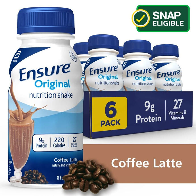 Ensure Original Nutrition Shake Ready-to-Drink 8 fl oz 6 ct. Coffee Latte