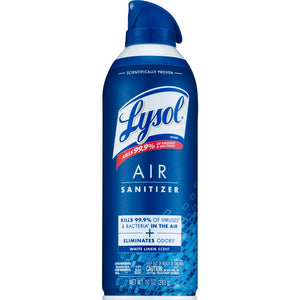 Lysol AIR Sanitizer White Linen 10 oz.