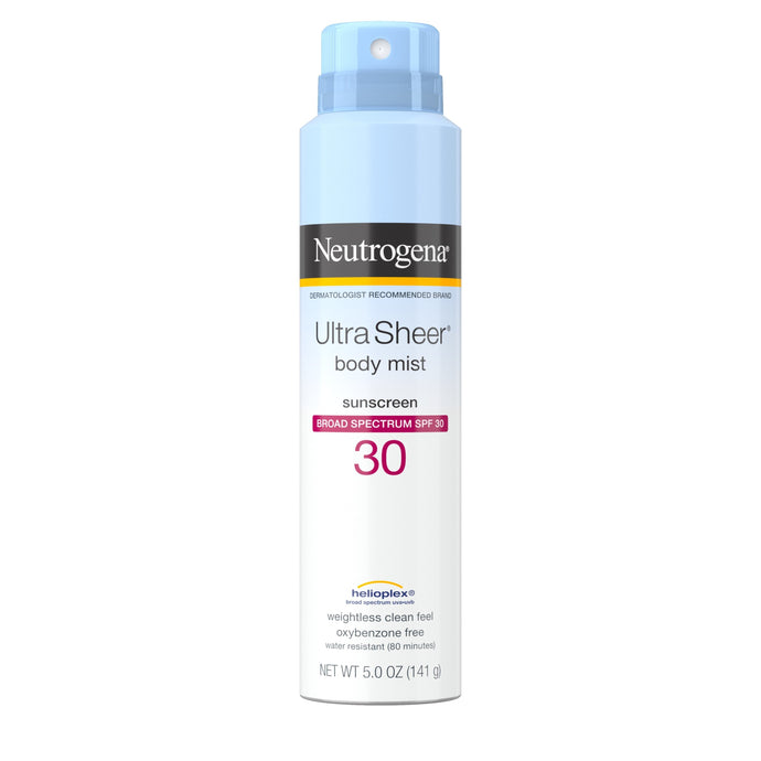 Neutrogena Ultra Sheer Lightweight Sunscreen Spray SPF 30 5 oz.