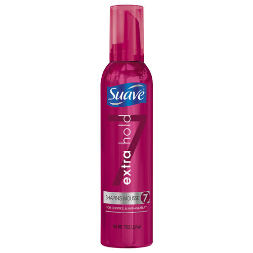 Suave Extra Hold Mousse 9 oz.