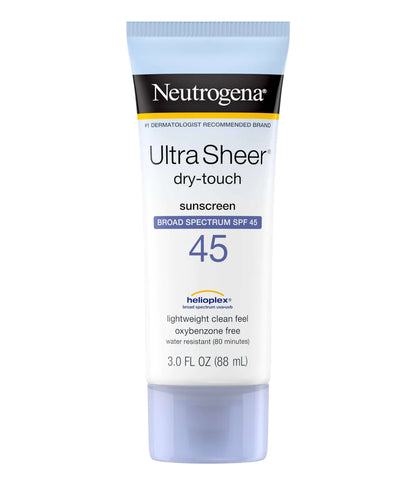 Neutrogena Ultra Sheer Dry-Touch Sunscreen Lotion SPF 45 3 oz.