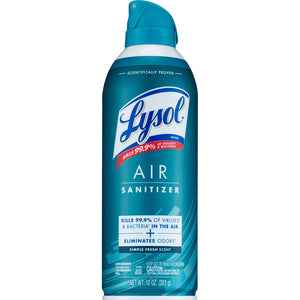 Lysol AIR Sanitizer Simple Fresh Scent 10 oz.