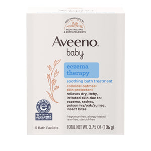 Aveeno Baby Eczema Therapy Soothing Bath Treatment 5 ct.