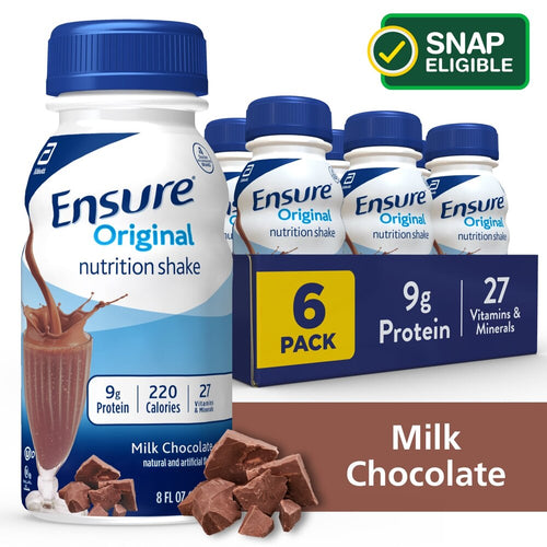 Ensure Original Nutrition Shake Ready-to-Drink 8 fl oz 6 ct. Milk Chocolate