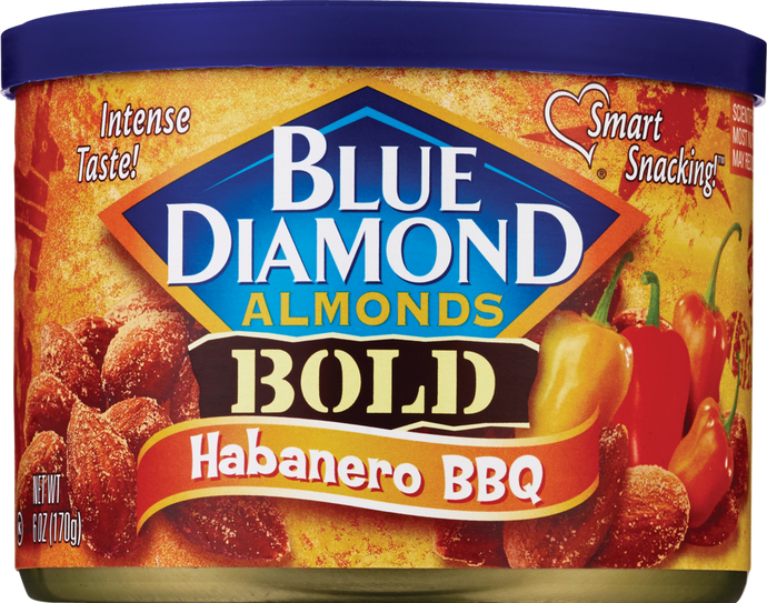 Blue Diamond Almonds Bold Habanero BBQ 6 oz.