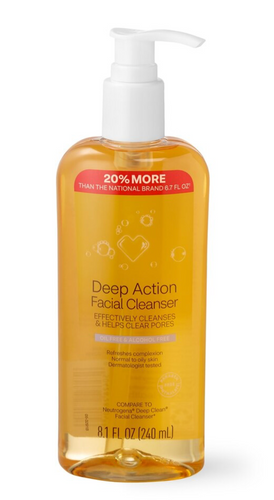 CVS Beauty Deep Action Facial Cleanser 8.1 oz.