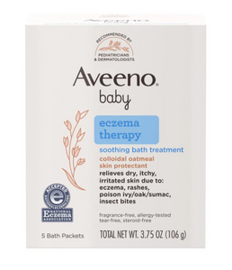 Aveeno Baby Eczema Therapy Soothing Bath Treatment 5 ct.