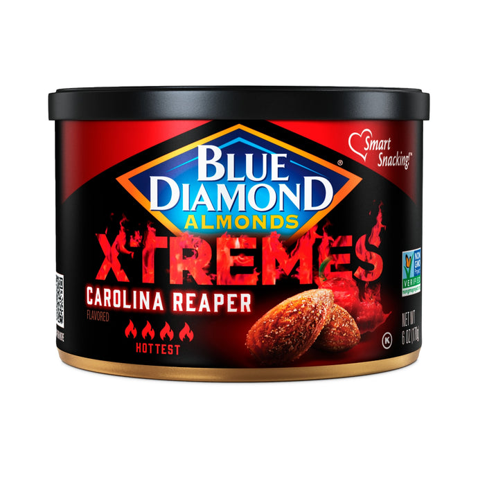 Blue Diamond Almonds Xtremes Carolina Reaper 6 oz.