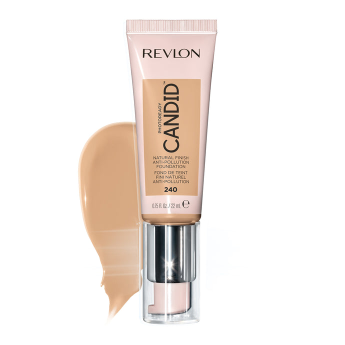 Revlon PhotoReady Candid Natural Finish Anti-Pollution Foundation 0.75 oz. 240 Natural Beige