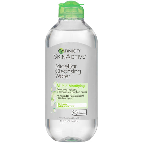 Garnier SkinActive Micellar Cleansing Water for Oily Skin 13.5 oz.