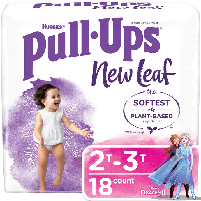 Pull-Ups New Leaf Training Pants Girls 2T-3T 18 ct.
