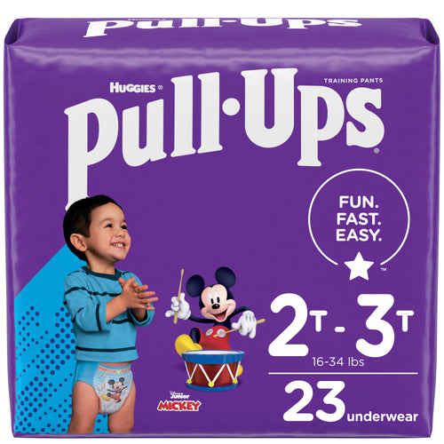 Pull-Ups Boys Potty Training Pants Size 4 2T-3T 23 ct.
