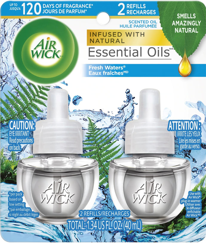 Air Wick Essential Oil Fresh Waters Refill 2 ct.