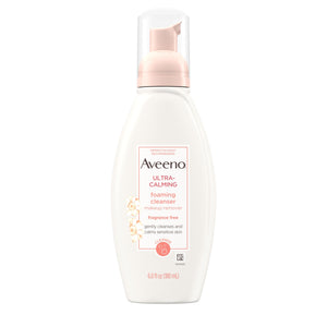Aveeno Ultra-Calming Foaming Cleanser for Dry Sensitive Skin 6 oz.