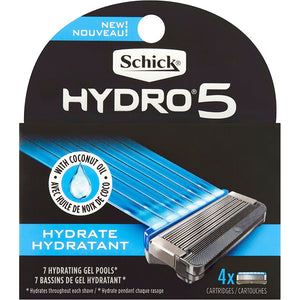 Schick Hydro 5 Hydrate Refill Cartridges 4 ct.