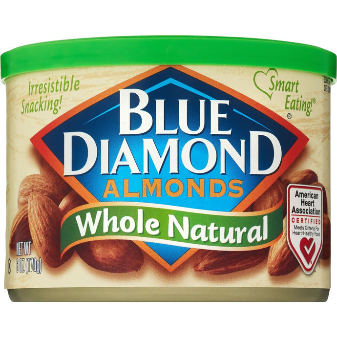 Blue Diamond Almonds Whole Natural 6 oz.