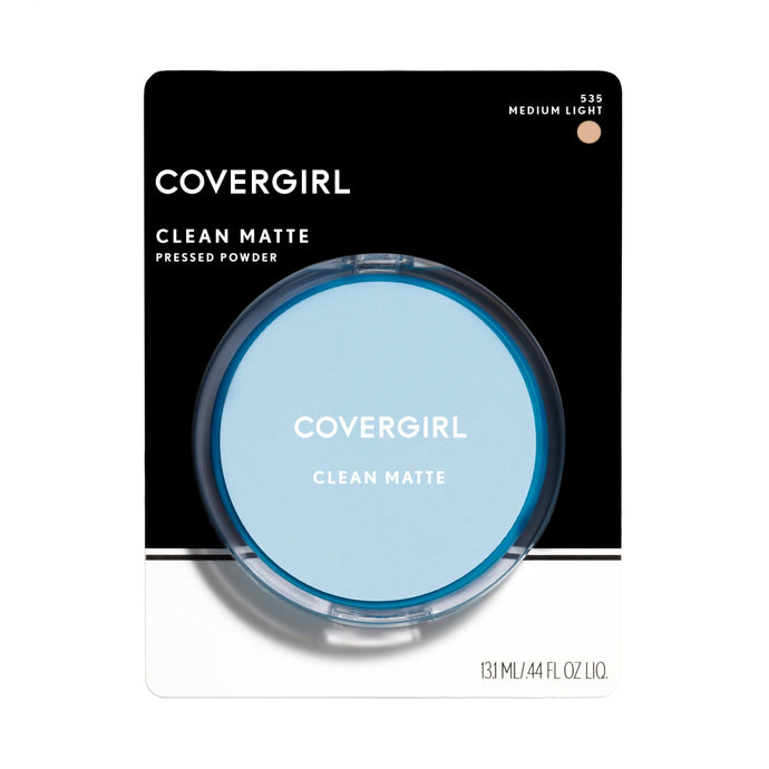 CoverGirl Clean Matte Oil Control Pressed Powder 535 Medium Light