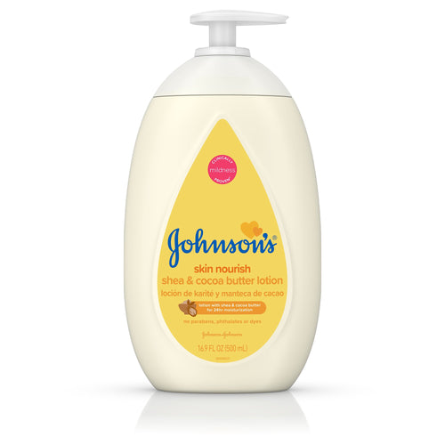 Johnson's Baby Skin Nourish Shea & Cocoa Butter Lotion 16.9 oz.