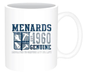 Menards Coffee Mug Est. 1960 Design