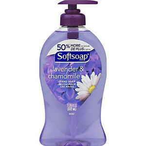 Softsoap Lavender and Chamomile hand soap 11.25 oz.