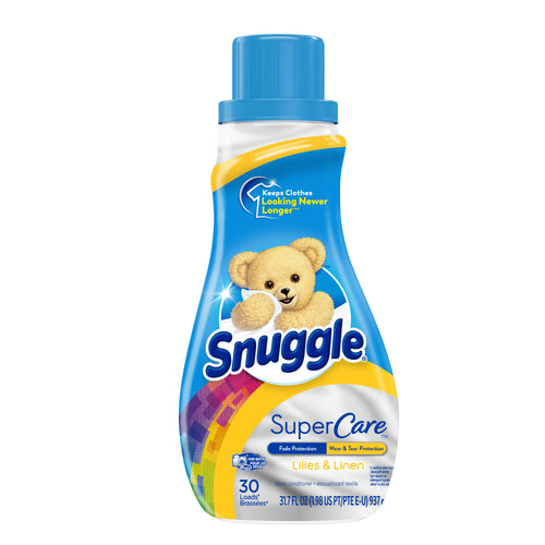 Snuggle SuperCare Liquid Fabric Softener Lilies and Linen 30 loads