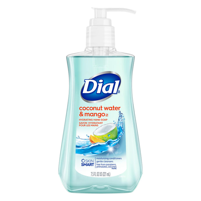 Dial Liquid Hand Soap Coconut Water & Mango 7.5 oz.