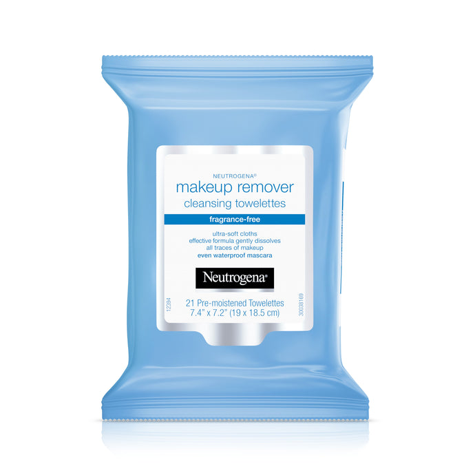 Neutrogena Makeup Remover Cleansing Towelettes Fragrance-Free 21 ct.