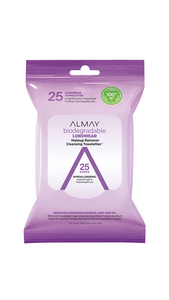 Almay Biodegradable Longwear Makeup Remover Cleansing Towelettes 25 ct.