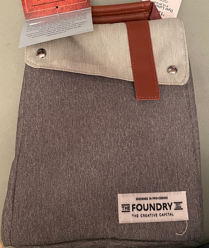 The Foundry Insulated Lunch Bag Grey