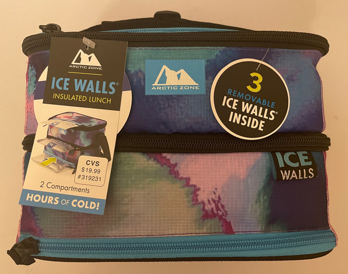 Arctic Zone Insulated Lunch Bag with 3 Removable Ice Walls