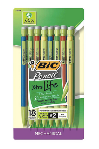 Bic Xtra Life #2 pencils 18 ct.