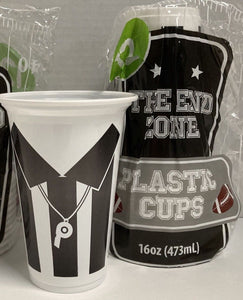 The End Zone Football-Themed Plastic Cups 12 ct.