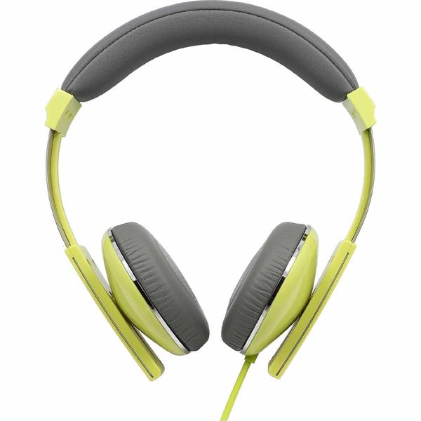 Nakamichi NK2000 Over Ear Amplified Headphones Green/Yellow
