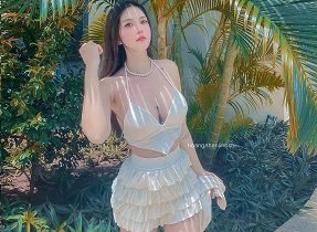 sex onlyfan thai lan Hoàng Nhân Chi Linh khoe thân hình cực chất